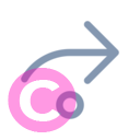 arrow step over 20 regular fluent font icon | vivre-motion