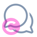 chat multiple 20 regular fluent font icon | vivre-motion