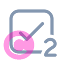 checkbox 2 20 regular fluent font icon | vivre-motion