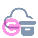 cloud archive 20 regular fluent font icon | vivre-motion