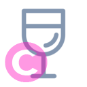 drink wine 20 regular fluent font icon | vivre-motion