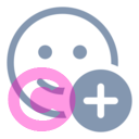 emoji add 20 regular fluent font icon | vivre-motion