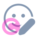 emoji edit 20 regular fluent font icon | vivre-motion
