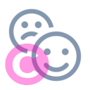 emoji multiple 20 regular fluent font icon | vivre-motion