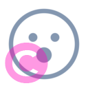 emoji surprise 20 regular fluent font icon | vivre-motion