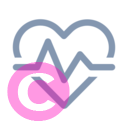 heart pulse 20 regular fluent font icon | vivre-motion