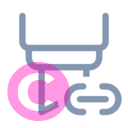 highlight link 20 regular fluent font icon | vivre-motion