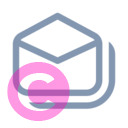 mail all read 20 regular fluent font icon | vivre-motion