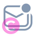 mail all unread 20 regular fluent font icon | vivre-motion