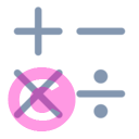 math symbols 20 regular fluent font icon | vivre-motion