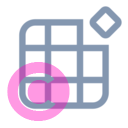 puzzle cube piece 20 regular fluent font icon | vivre-motion