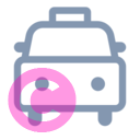 vehicle cab 20 regular fluent font icon | vivre-motion